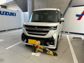 スペーシアカスタム　ご納車おめでとうごさいます